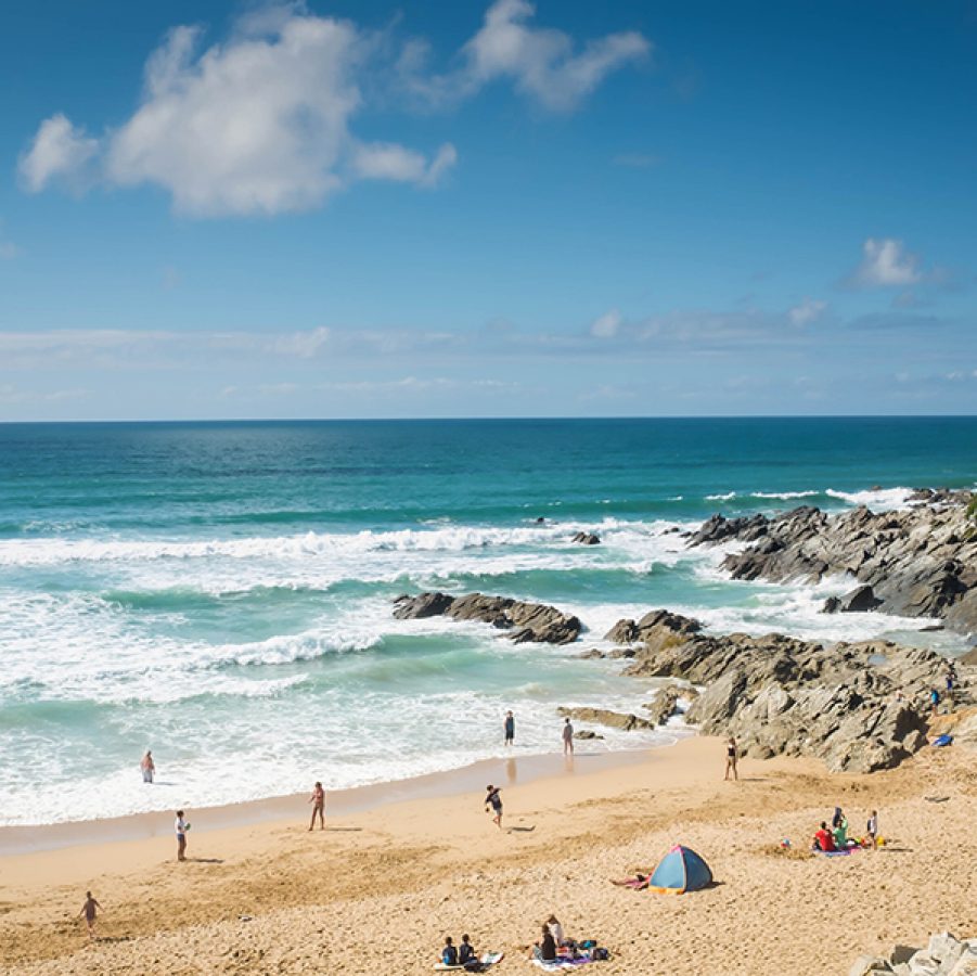Headland, Cornwall UK surfing. Credit: Getty Images